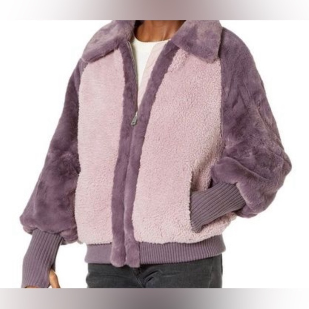 Ugg Augusta Sherpa Baseball Jacket